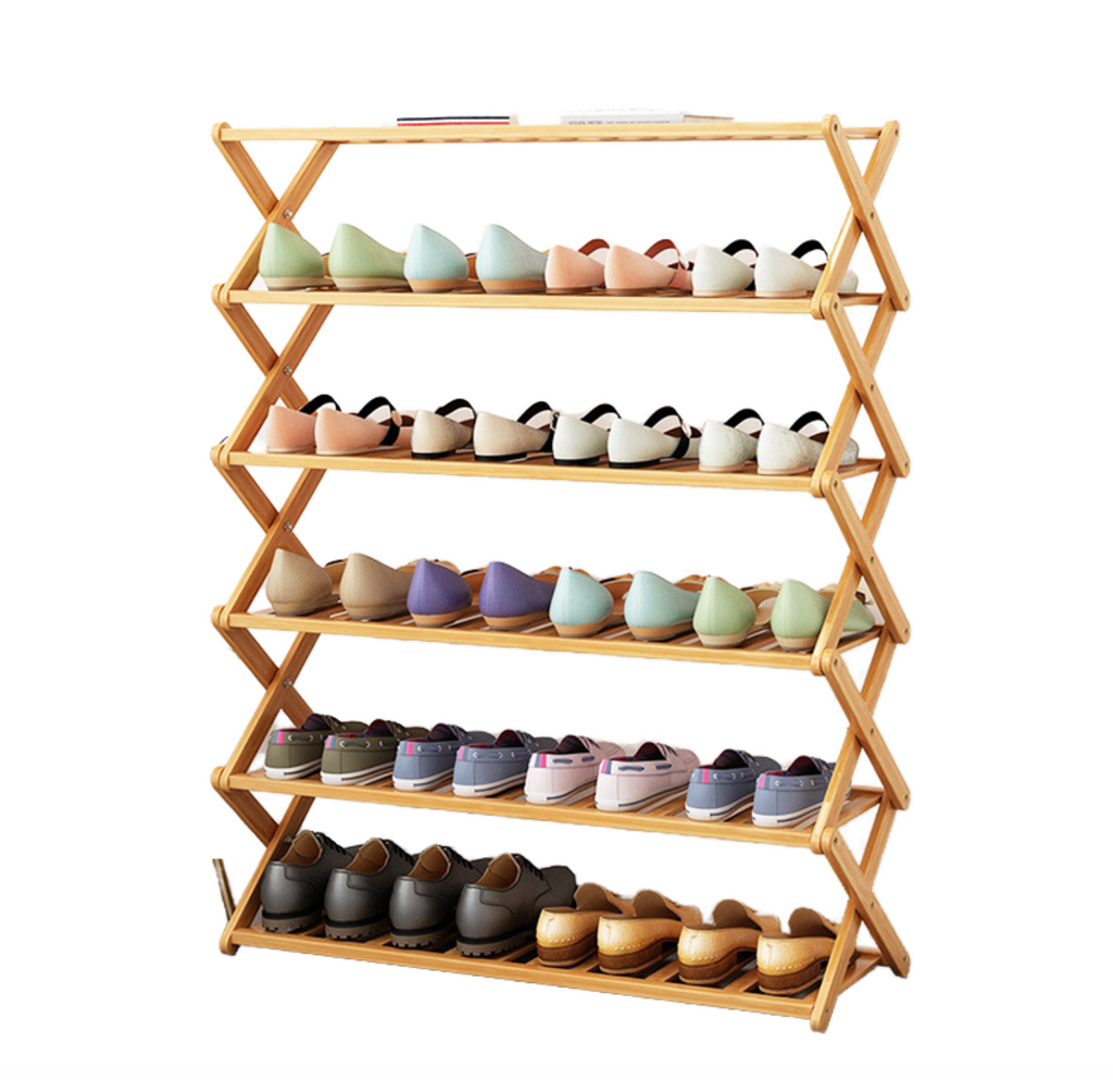 Space-Saving Shoe Rack Organizer