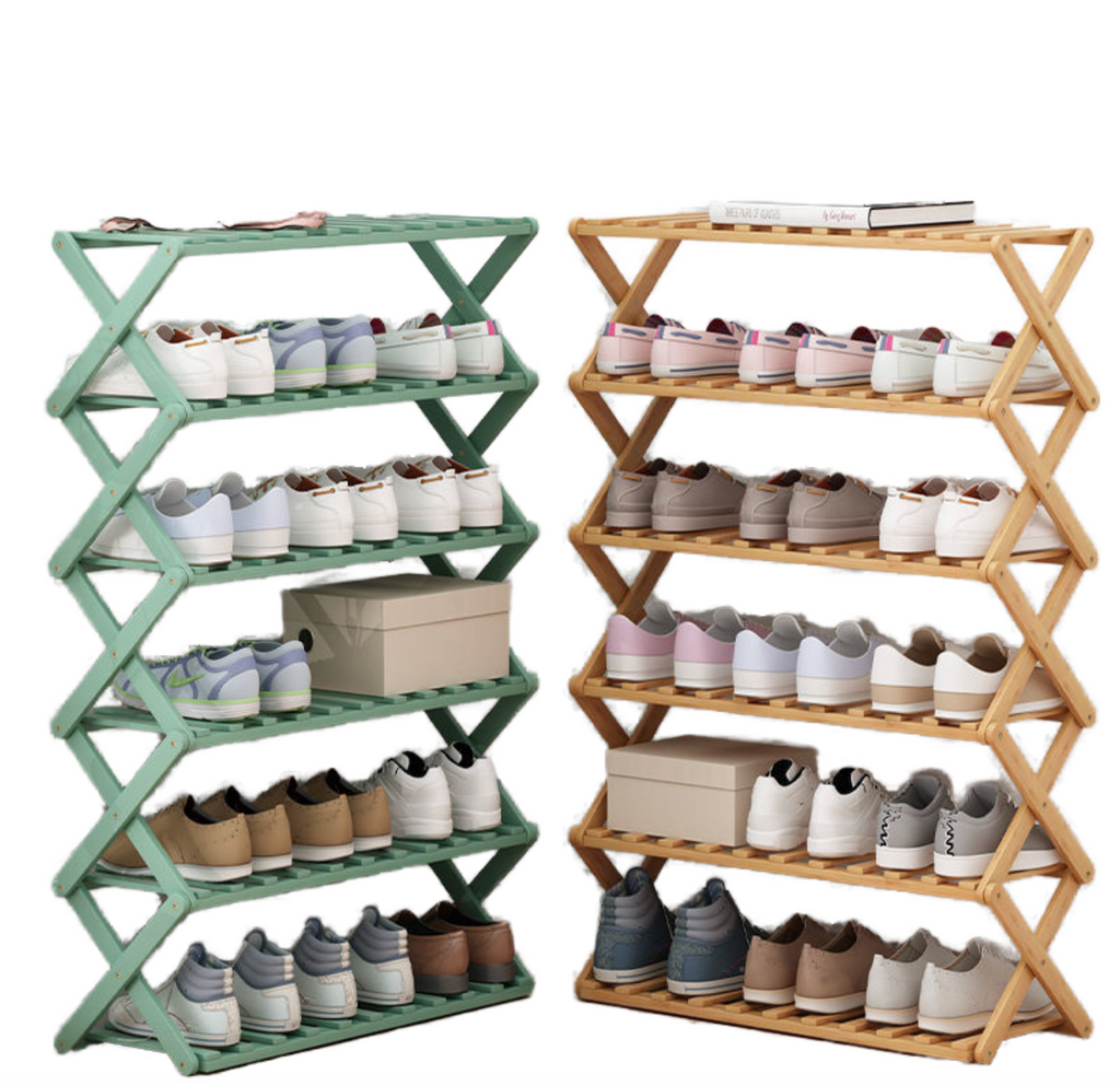 Space-Saving Shoe Rack Organizer