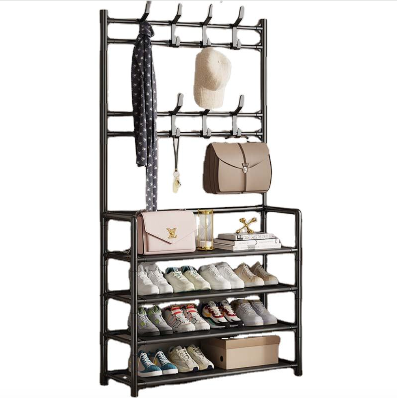 Multi-Layer Metal Shoe Rack