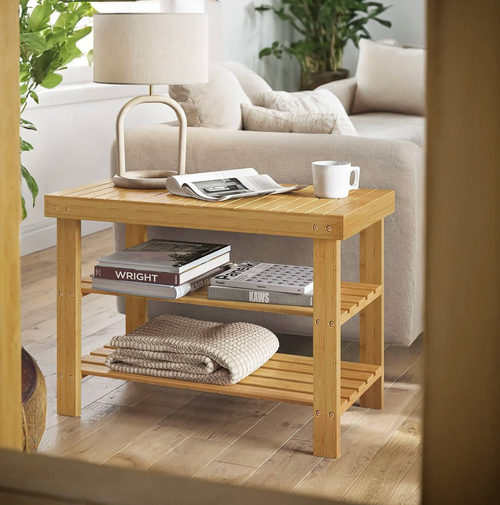 Bamboo Living Room Side Table