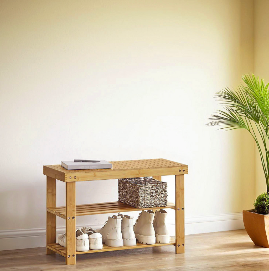 Bamboo Living Room Side Table
