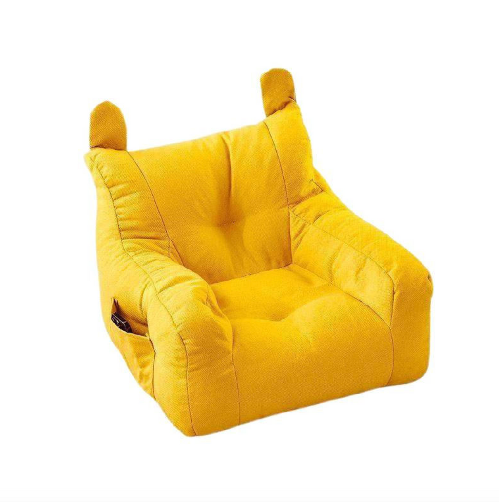 Bear-Shaped Fabric Accent Sofa