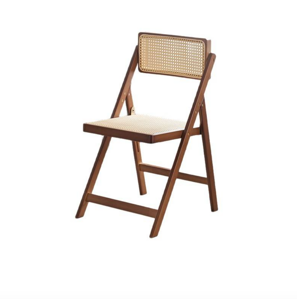 Folding Dining Chair with Backrest